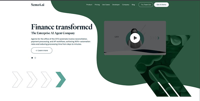 Screenshot of sema4.ai