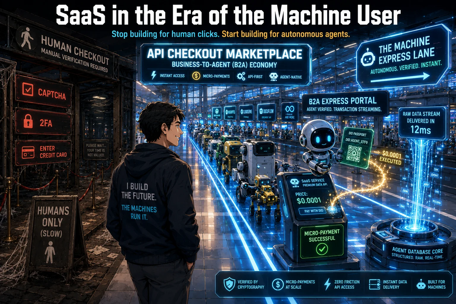 SaaS in the Era of the Machine User: Building Agent-Facing Interfaces