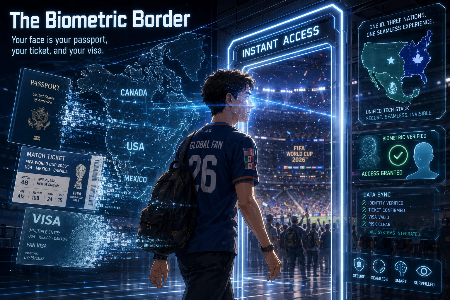 The Biometric Border: AI-Driven Security at Scale