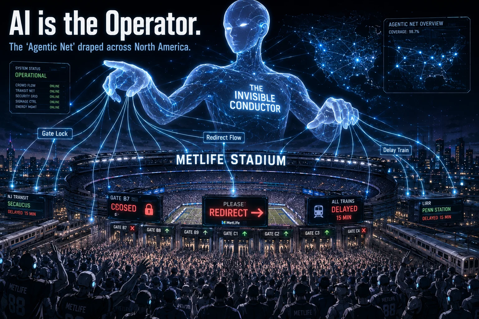 FIFA 2026 Surveillance: How Agentic AI is Managing the World's Largest Crowd