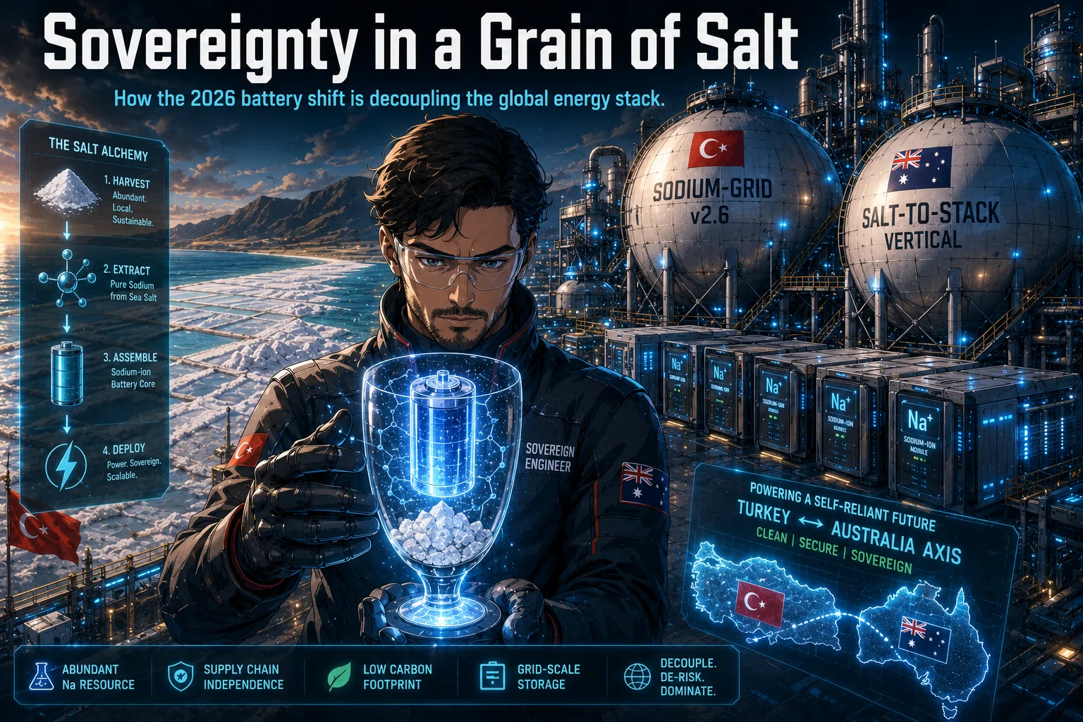 Sodium-ion Sovereignty: How the 2026 Battery Shift is Decoupling Tech from Lithium