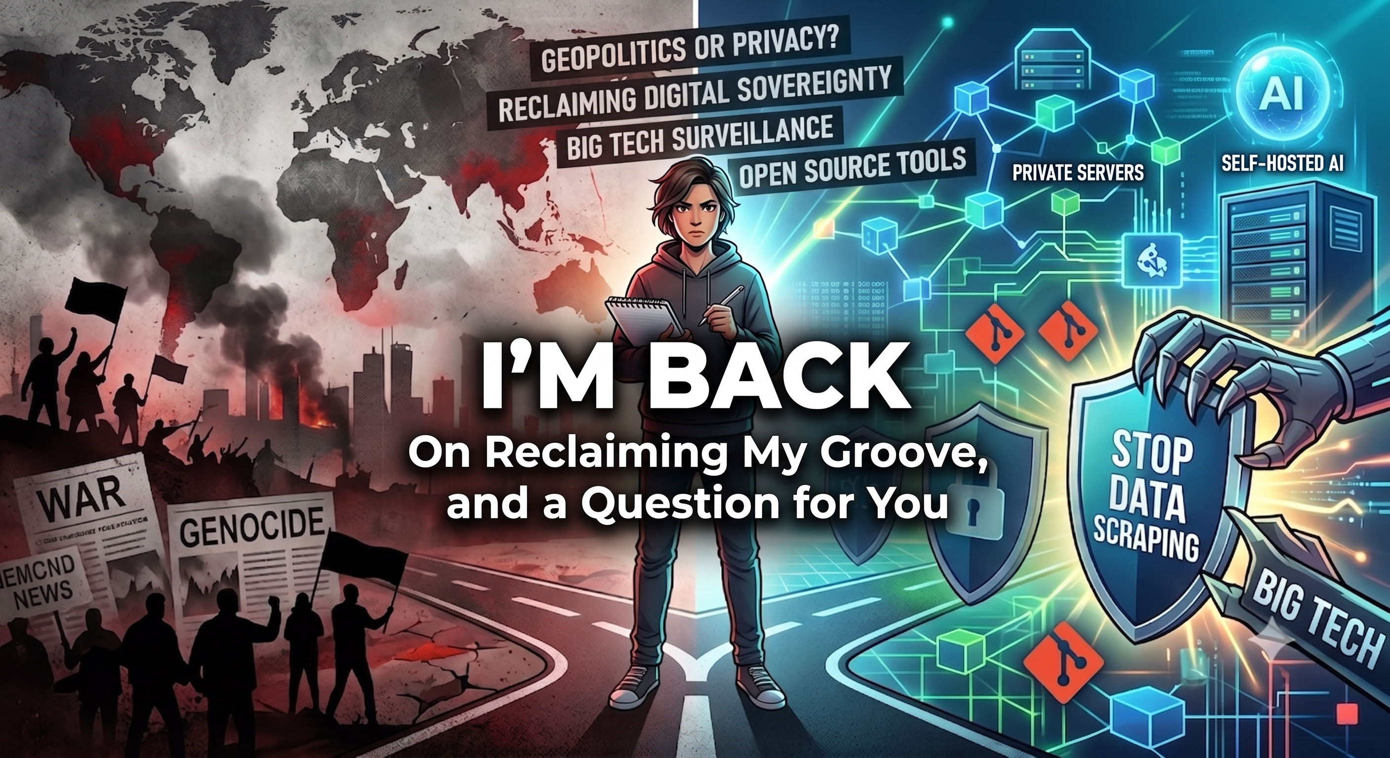 I'm Back: On Reclaiming My Groove, and a Question for You