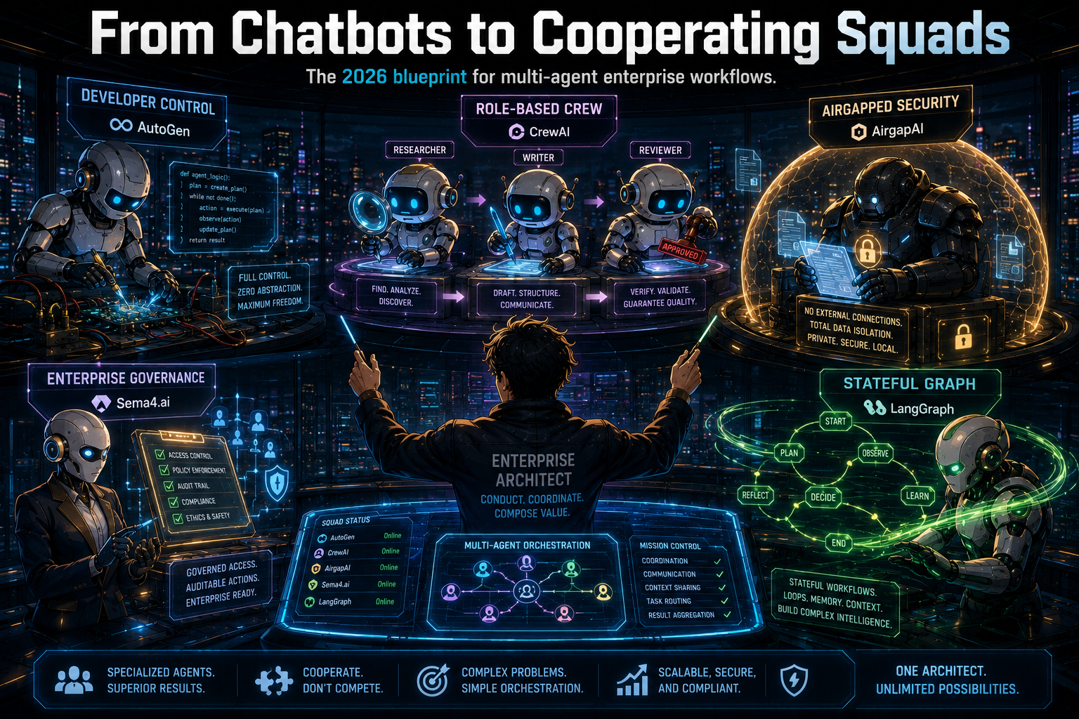 Top 5 Multi-Agent AI Platforms for Enterprise Workflows in 2026