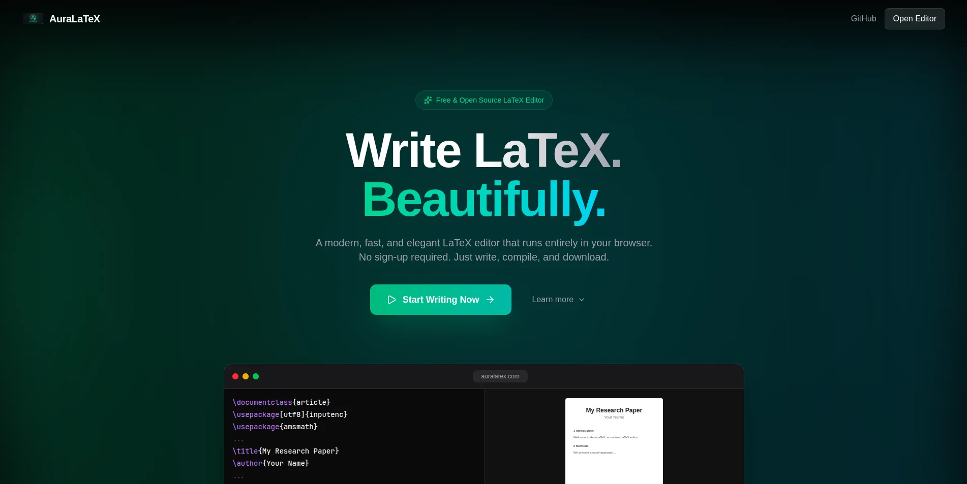 AuraLaTeX
